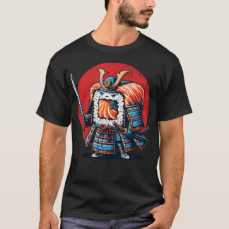 サムライ寿司日本人武士クラス将軍 Tシャツ