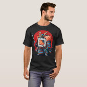 サムライ寿司日本人武士クラス将軍 Tシャツ (正面フル)