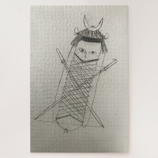 サムライ忍者ホットドッグ ジグソーパズル (縦)