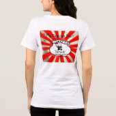 サムライ招き猫ファイティングシャツ トライブレンドＴシャツ (裏面)