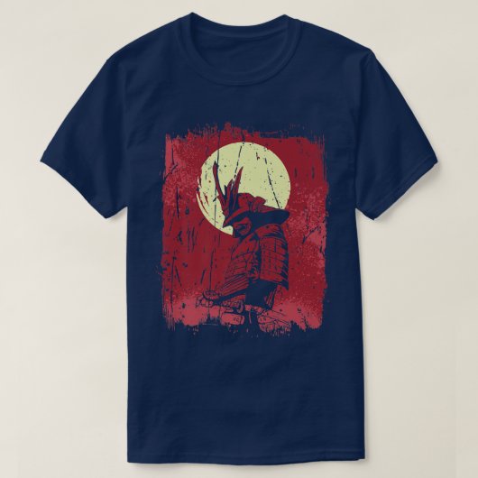 サムライ日本のウォリアーヴィンテージ日本戦闘機(2) Tシャツ (デザイン正面)