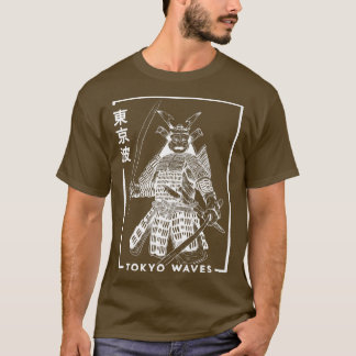 サムライ日本のウォー描ラミニマルー日本 Tシャツ