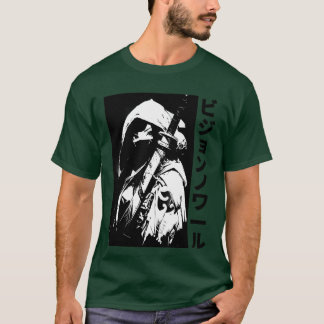 サムライ日本のガール忍者ヒップホップアーバンスタイルA Tシャツ