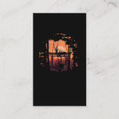 サムライ日本のサンセットファイターソード 名刺 (正面)