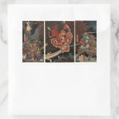 サムライ日本のシール 長方形シール (バッグ)