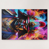 サムライ日本のジグソーパズル ジグソーパズル (横)