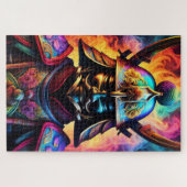 サムライ日本のジグソーパズル ジグソーパズル (横)