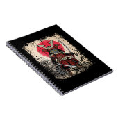 サムライ日本のネコの剣士 ノートブック (右側)