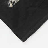 サムライ日本のピットブルタトゥーかわいい浮世絵人 フリースブランケット (角)