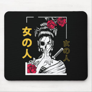 サムライ日本のフローラ芸者芸者TOKYO マウスパッド