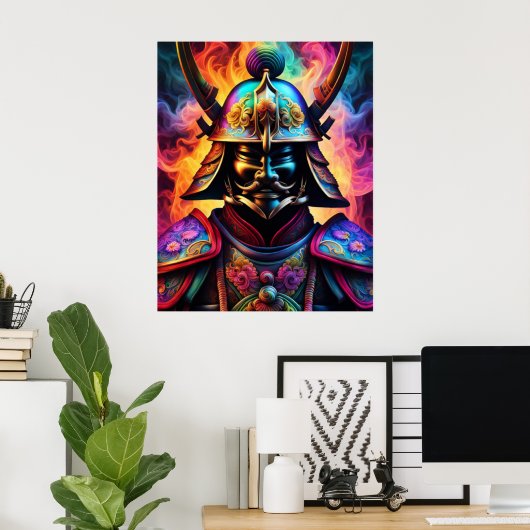 サムライ日本のポスター ポスター (ホームオフィス)