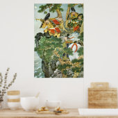 サムライ日本のン・イン・ツリー ポスター (キッチン)