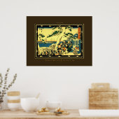 サムライ日本のーの再生更新 ポスター (キッチン)