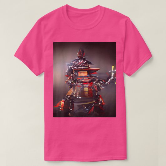 サムライ日本のーサイバーパンクTシャツコピー株式会社 Tシャツ (デザイン正面)