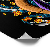 サムライ日本のー・ウォリアー・ドラゴン ポスター (角)