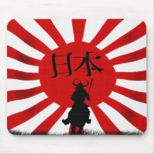 サムライ日本の戦士フラッグアート