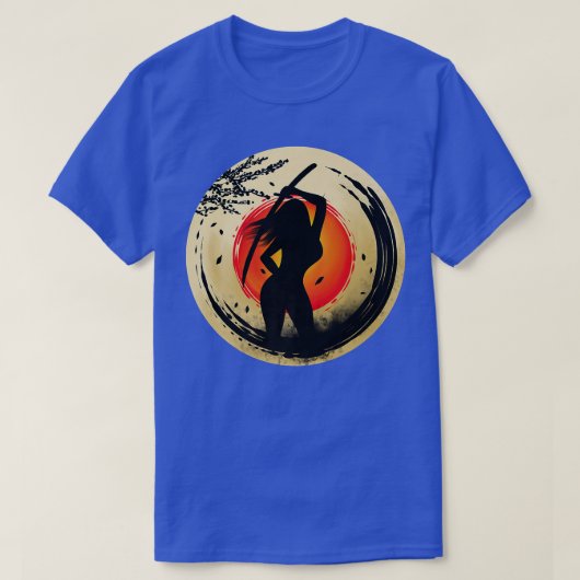 サムライ日本の武士道コードギフト Tシャツ (デザイン正面)