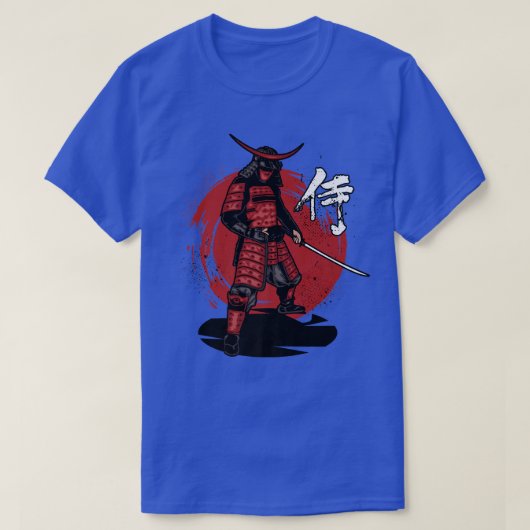– サムライ日本の武士道プレミアムTシャツコピー株式会社 Tシャツ (デザイン正面)