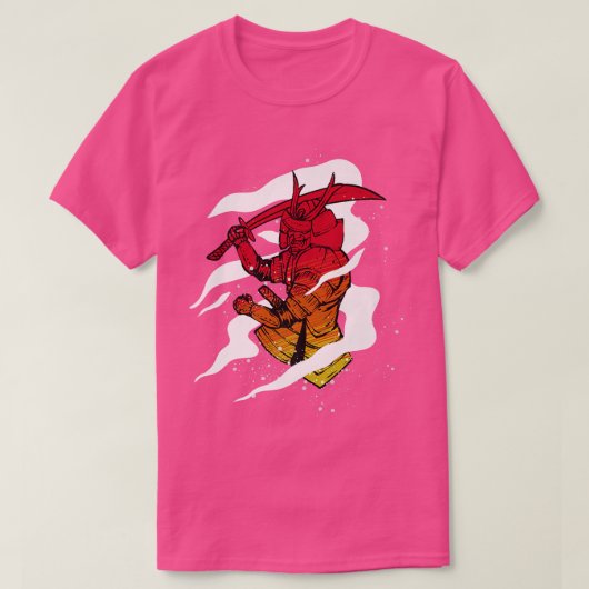 サムライ日本の武術アーツ Tシャツ (デザイン正面)