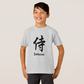 サムライ日本の漢字Tシャツ Tシャツ (正面フル)