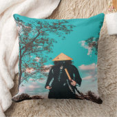 サムライ日本の クッション (ブランケット)