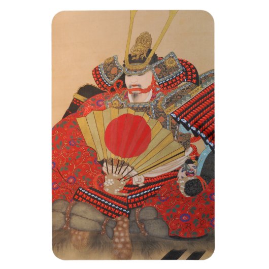 サムライ日本の マグネット (縦)