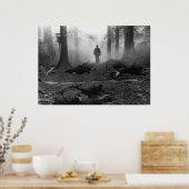 サムライ映画ポスター ポスター (キッチン)