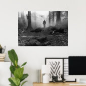 サムライ映画ポスター ポスター (ホームオフィス)