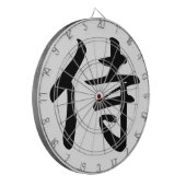 サムライ漢字シンボル ダーツボード (正面左)