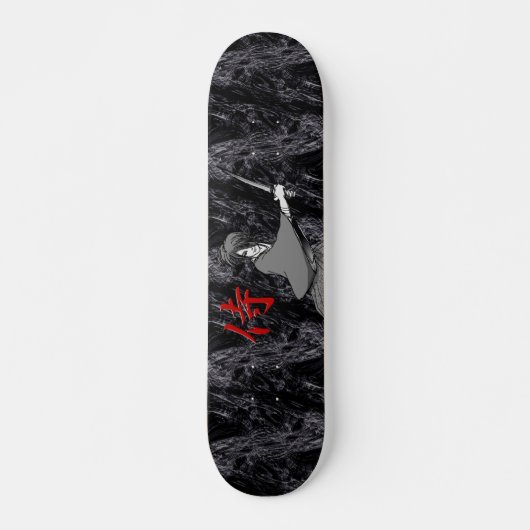 サムライ漫画マンガスケートボード スケートボード (正面)