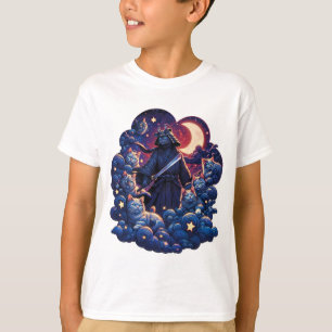 「サムライ猫と猫たちの仲間」 Tシャツ
