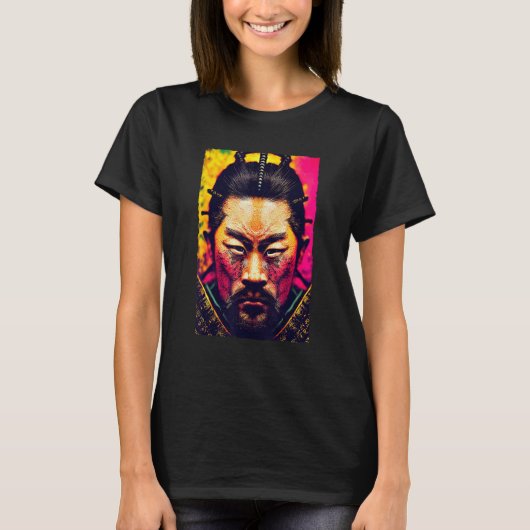 サムライ究極日本の戦士MMA武術A Tシャツ (正面)