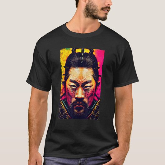サムライ究極日本の戦士MMA武術A Tシャツ (正面)