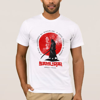 サムライ精神 - 紀律と名誉の戦士 Tシャツ