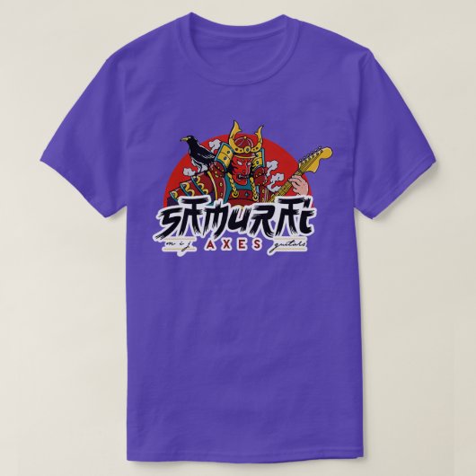 サムライ軸ロゴ Tシャツ (デザイン正面)