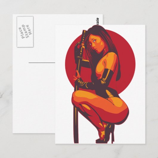 サムライ11 ポストカード (正面/裏面)