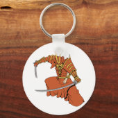 サムライ6 ～忍者武術アーツウォリアーファンタジーAr キーホルダー (正面)