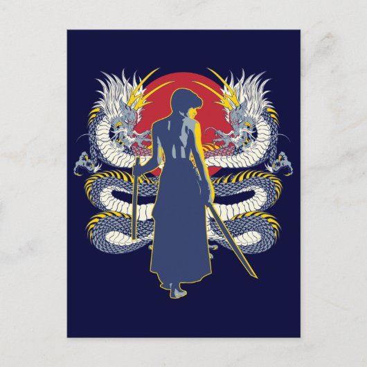 サムライ7 ポストカード (正面)