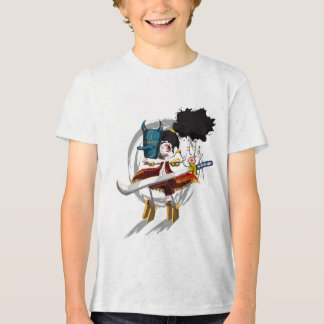 サムライ・ウォリアー・ちびデーモンマスク トライブレンドTシャツ