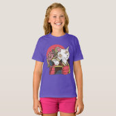サムライ・ウォリアー・キャット Tシャツ (正面フル)