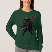 サムライ・ウォリアー・キャット Tシャツ (正面)
