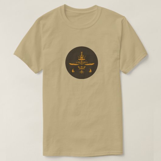 サムライ シール Tシャツ (デザイン正面)