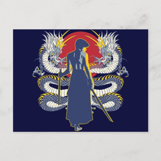 サムライ・セブン ポストカード (正面)