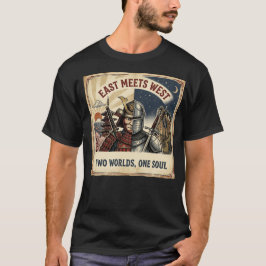 サムライ ナイト フュージョン ミニマル ヴィンテージTシャツ Tシャツ