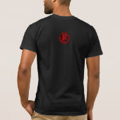 サムライ・パンダのTシャツ Tシャツ (裏面)