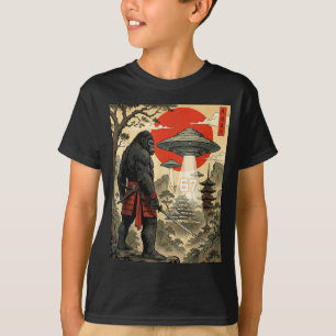 サムライ ビッグフット 67 シックス セブン ミーム ヴィンテージ 日本 Tシャツ