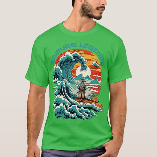 サムライ ビンテージ Tシャツ (正面)