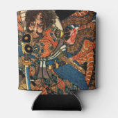 サムライ・ファイティング・パイソン 缶クーラー (裏面)