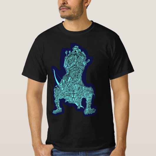 サムライ、ブライアン・ベンソン Tシャツ (正面)