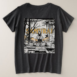 サムライ プラスサイズTシャツ